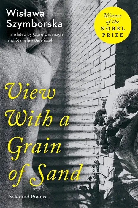 Cover of View with a Grain of Sand by Wisława Szymborska