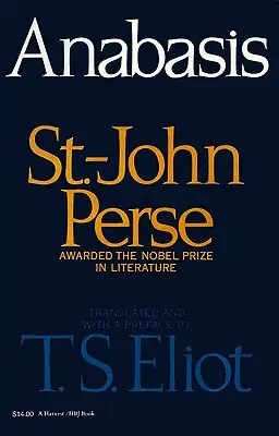 Cover of Anabasis by Saint-John Perse