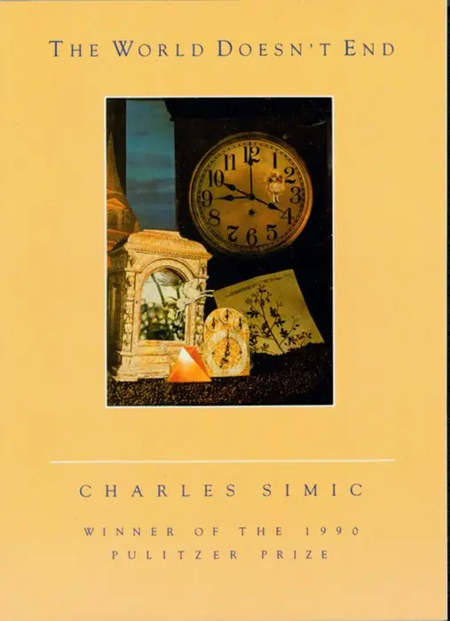 Cover of The World Doesn't End by Charles Simic