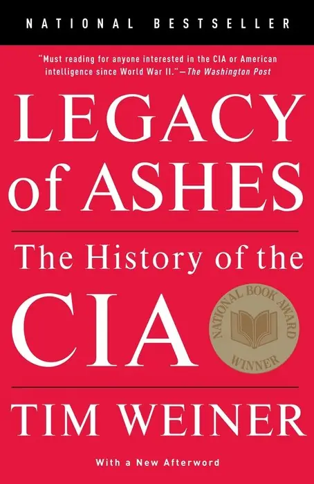 Cover of Legacy of Ashes by Tim Weiner