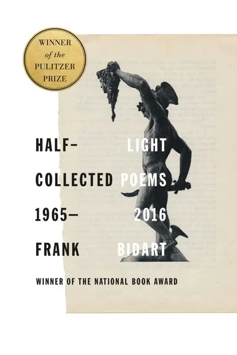 Cover of Half-light: Collected Poems 1965–2016 by Frank Bidart