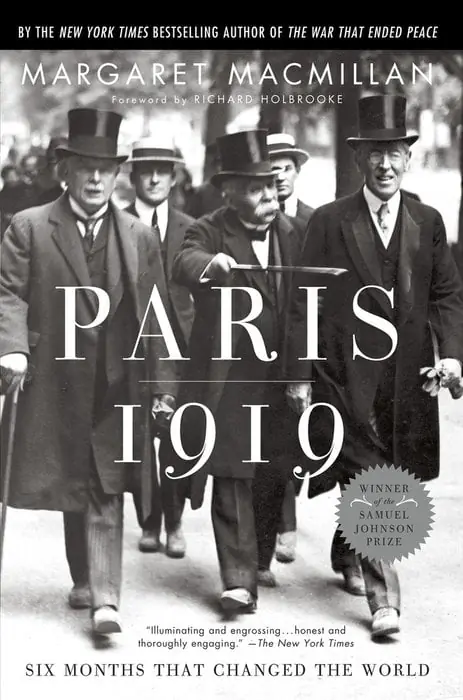 Cover of Paris 1919: Six Months That Changed the World by Margaret MacMillan