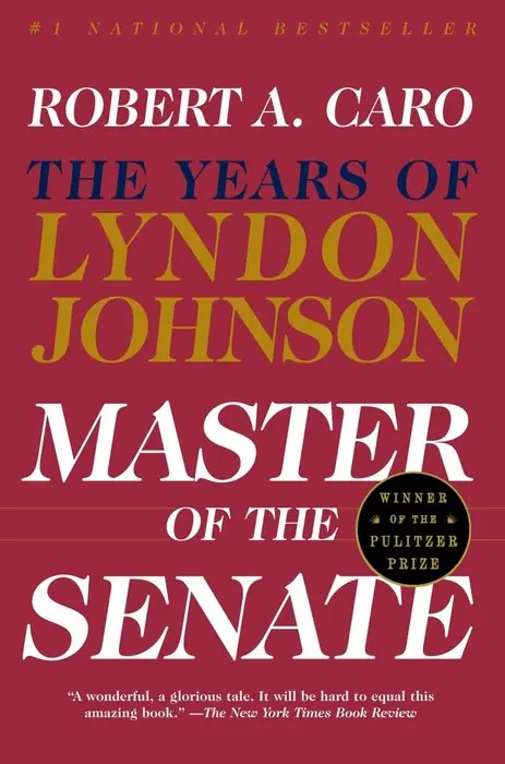 Cover of Master of the Senate: The Years of Lyndon Johnson by Robert Caro