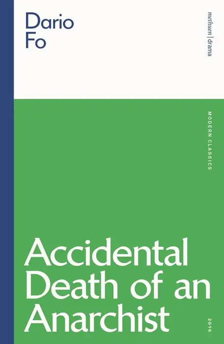 Cover of Accidental Death of an Anarchist by Dario Fo