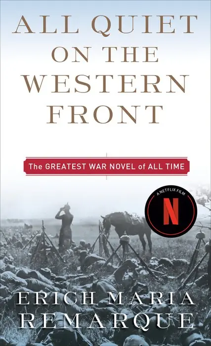 Cover of All Quiet on the Western Front by Erich Maria Remarque