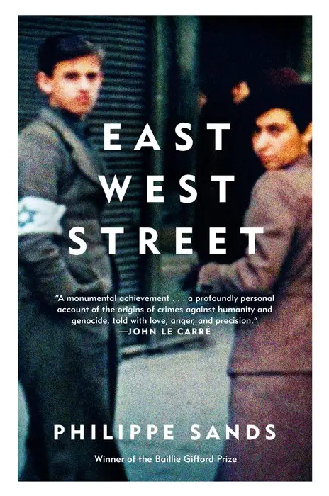 Cover of East West Street by Philippe Sands