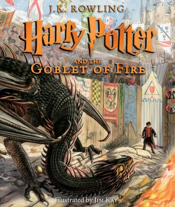 Cover of Harry Potter and the Goblet of Fire by J. K. Rowling