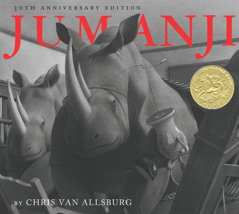 Cover of Jumanji by Chris Van Allsburg