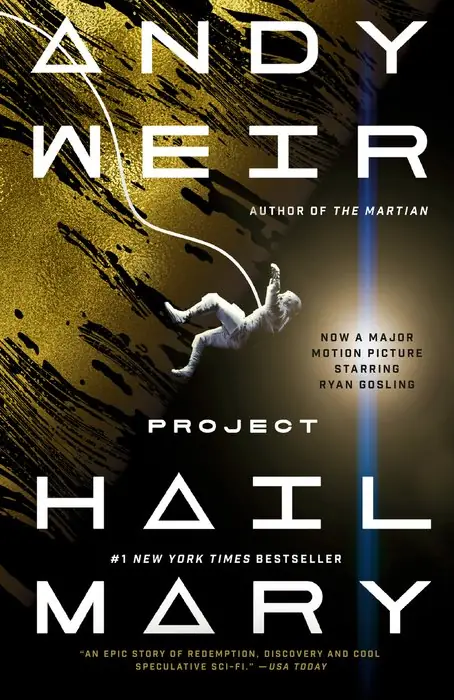 Cover of Project Hail Mary by Andy Weir