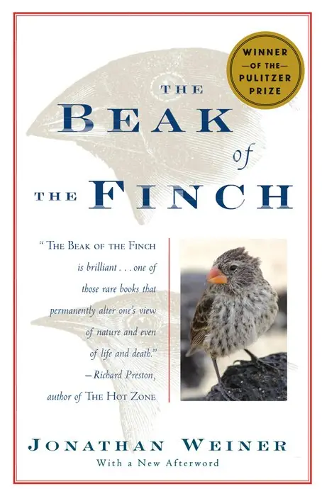 Cover of The Beak of the Finch by Jonathan Weiner