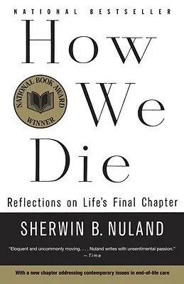 Cover of How We Die by Sherwin B. Nuland