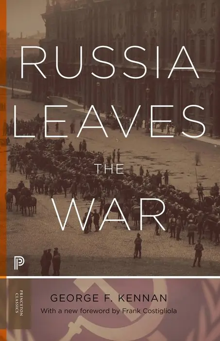 Cover of Russia Leaves the War by George F. Kennan