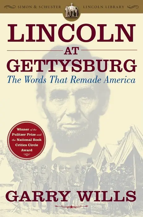 Cover of Lincoln at Gettysburg by Garry Wills