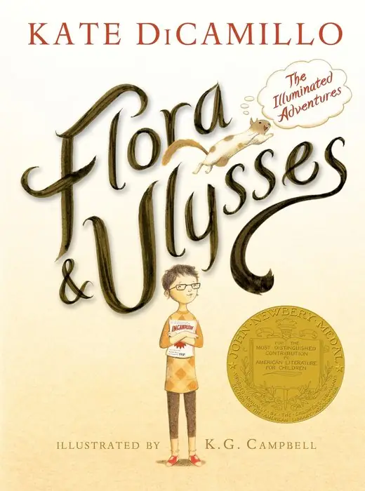 Cover of Flora & Ulysses: The Illuminated Adventures by Kate DiCamillo