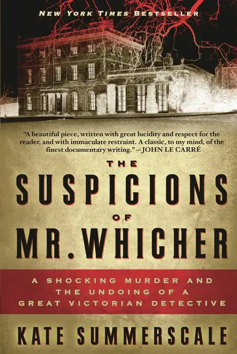 Cover of The Suspicions of Mr. Whicher by Kate Summerscale