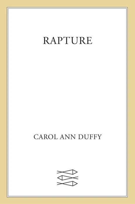 Cover of Rapture by Carol Ann Duffy