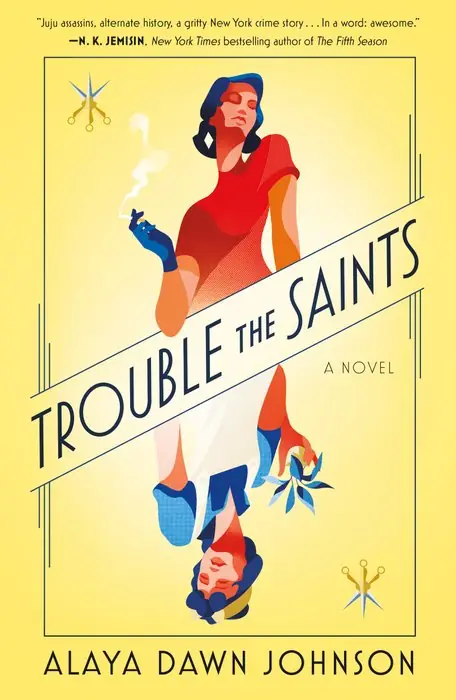 Cover of Trouble the Saints by Alaya Dawn Johnson