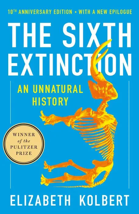 Cover of The Sixth Extinction by Elizabeth Kolbert