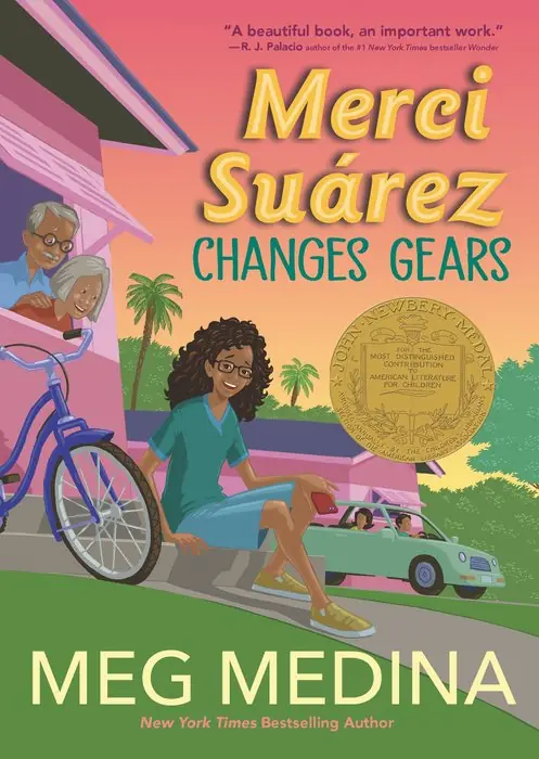 Cover of Merci Suárez Changes Gears by Meg Medina