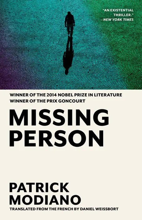 Cover of Missing Person by Patrick Modiano