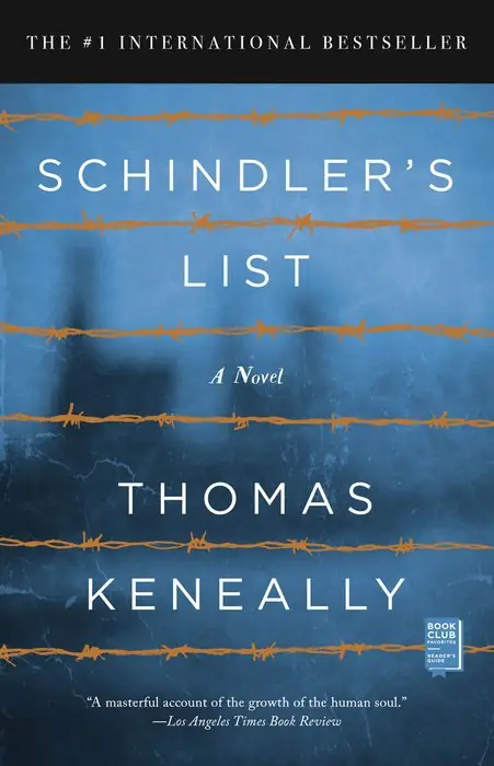 Cover of Schindler's List by Thomas Keneally
