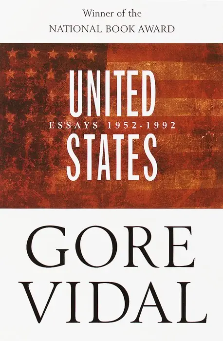 Cover of United States: Essays 1952-1992 by Gore Vidal